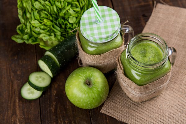 Cool green smoothie